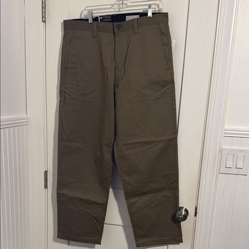 Volcom Men's Tan Frickin Skate Chino NWT